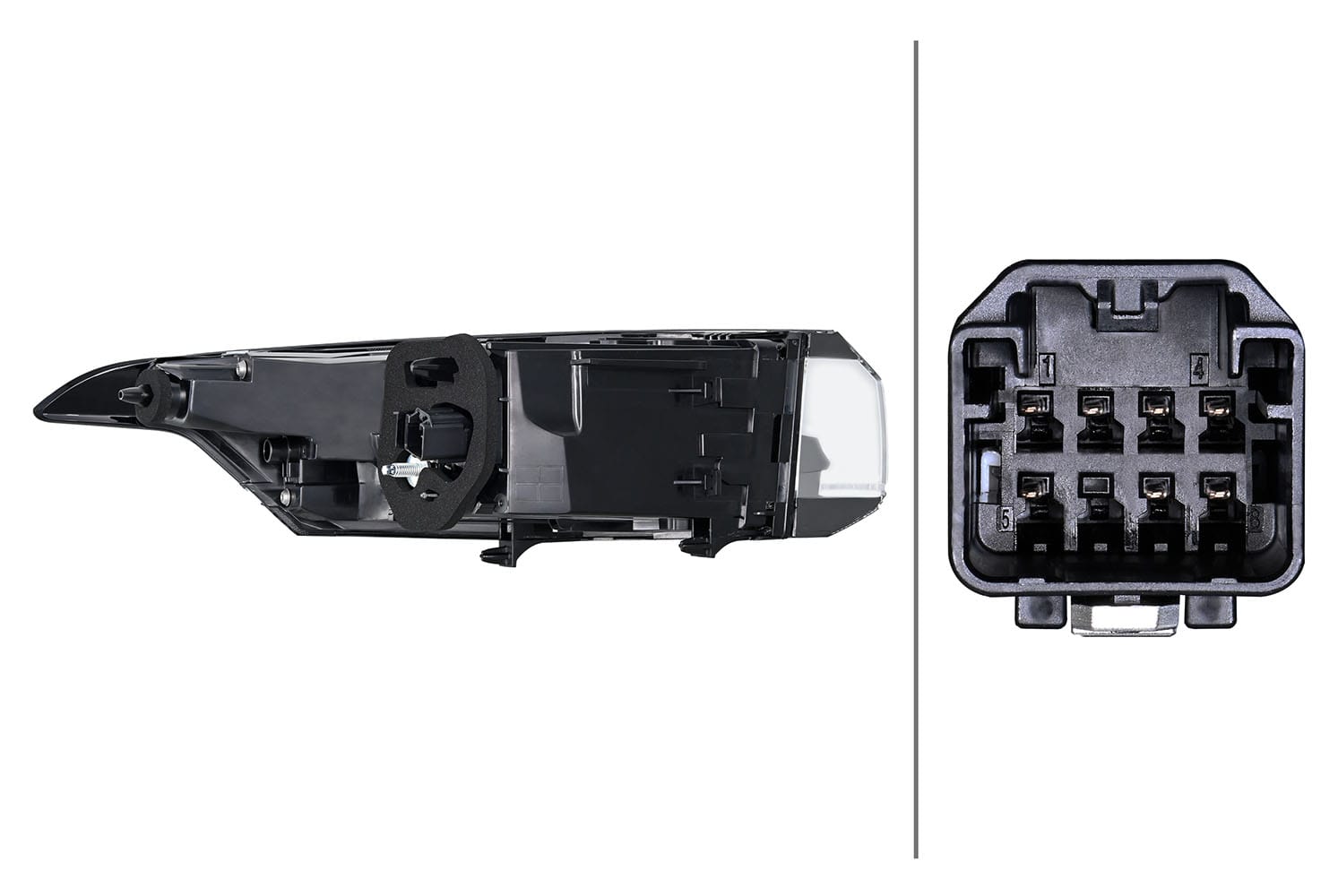 Φανάρι Πίσω LED Δεξιό για PEUGEOT 308 III (FB_FH_FP FP_F3_) Θέσης Assembly HELLA 2SD015021121