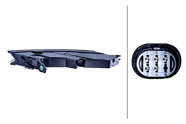 Φανάρι Πίσω LED Δεξιό για Porsche Taycan (Y1A) Θέσης Assembly HELLA 2SD015386561