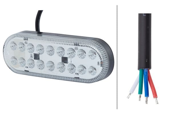 Φανάρι Θέσης Πίσω LED 24V 12V HELLA VALUEFIT 2SD357022011