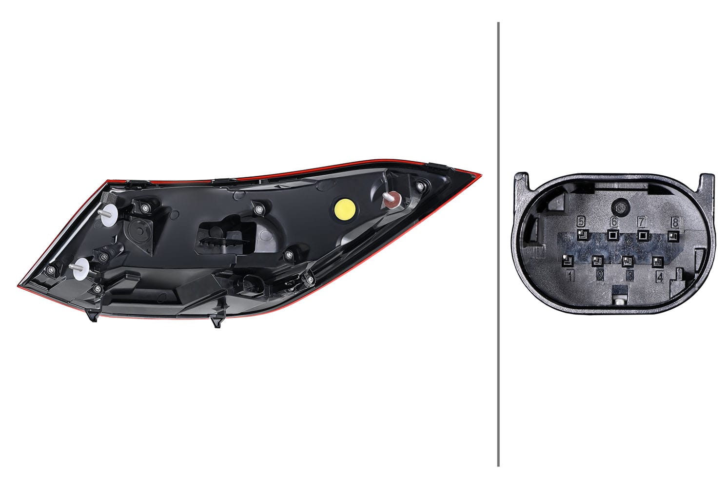 Φανάρι Πίσω LED Αριστερό για MERCEDES BENZ CLS (C257) + Mop Mopf Θέσης Assembly HELLA 2SK013102071