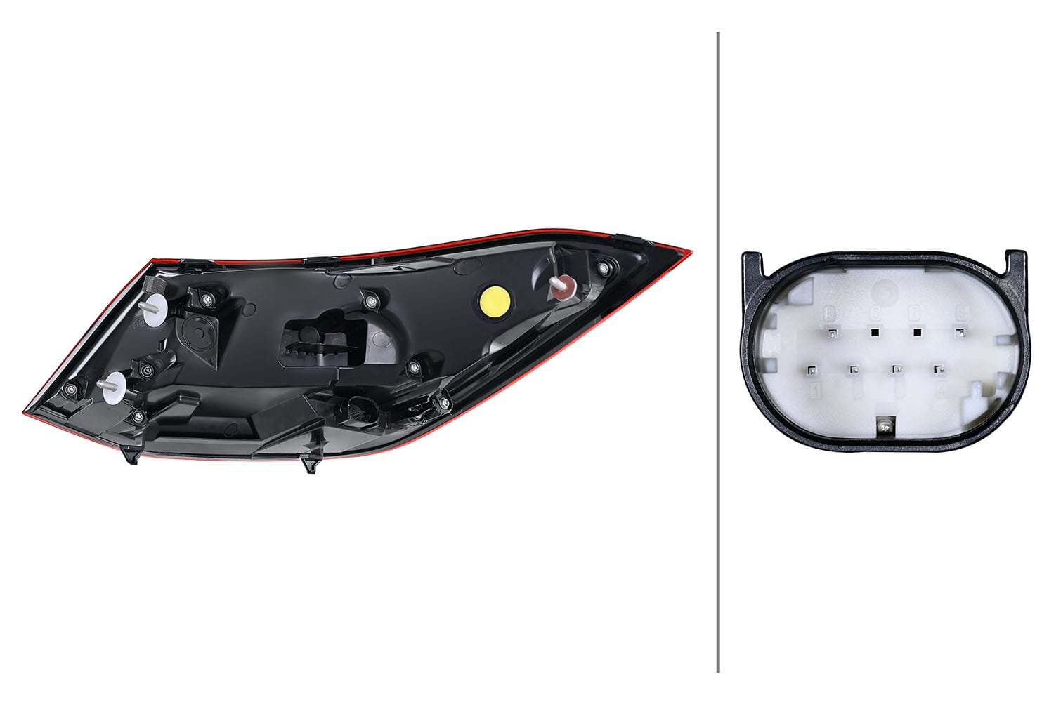 Φανάρι Πίσω LED Αριστερό για MERCEDES BENZ CLS (C257) + Mop Mopf Θέσης Assembly HELLA 2SK013102091