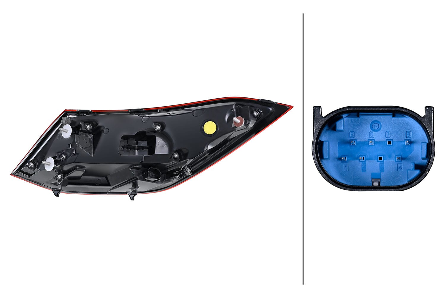 Φανάρι Πίσω LED Δεξιό για MERCEDES BENZ CLS (C257) + Mo Mopf Θέσης Assembly HELLA 2SK013102121