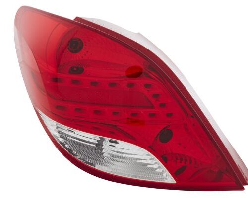 Φανάρι Πίσω LED Αριστερό για Peugeot 207 207+ (WA_WC_) Θέσης Assembly HELLA 2VA354673011