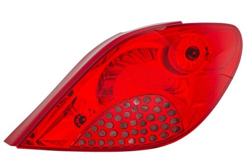 Φανάρι Πίσω Λάμπα Δεξιό για Peugeot 207 207+ (WA_WC_) Θέσης Assembly HELLA 2VP354038021
