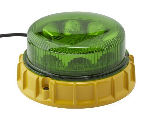 Φάρος Strobe LED K Mining 12V 24V Πρασινό HELLA 2XD011557031