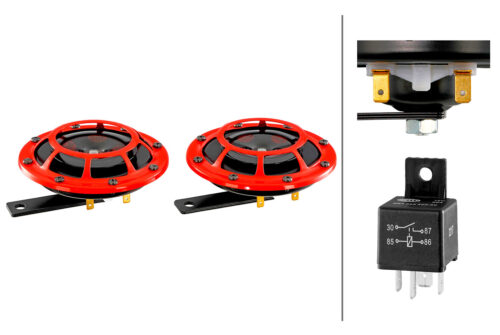 Κόρνα HELLA PERFORMANCE Κόρνα B133 SET 12V 118dB(A) Χαμηλός Tone High T 3AG003399801
