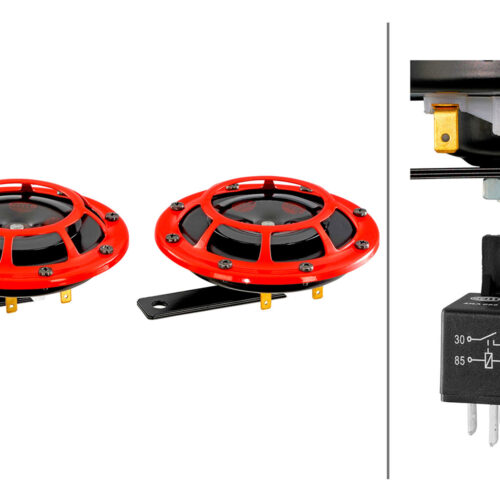 Κόρνα HELLA PERFORMANCE Κόρνα B133 SET 12V 118dB(A) Χαμηλός Tone High T 3AG003399801