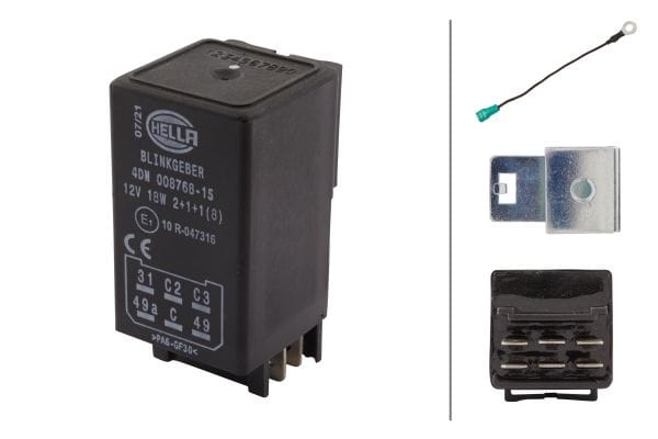 Φλασέρ 12V HELLA 4DN008768151