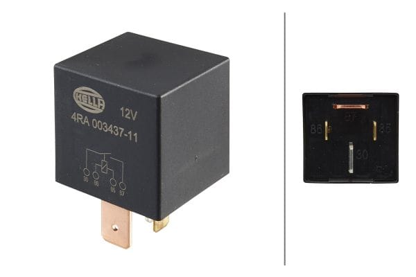Ρελέ 12V S1 B3 HELLA 4RA003437111