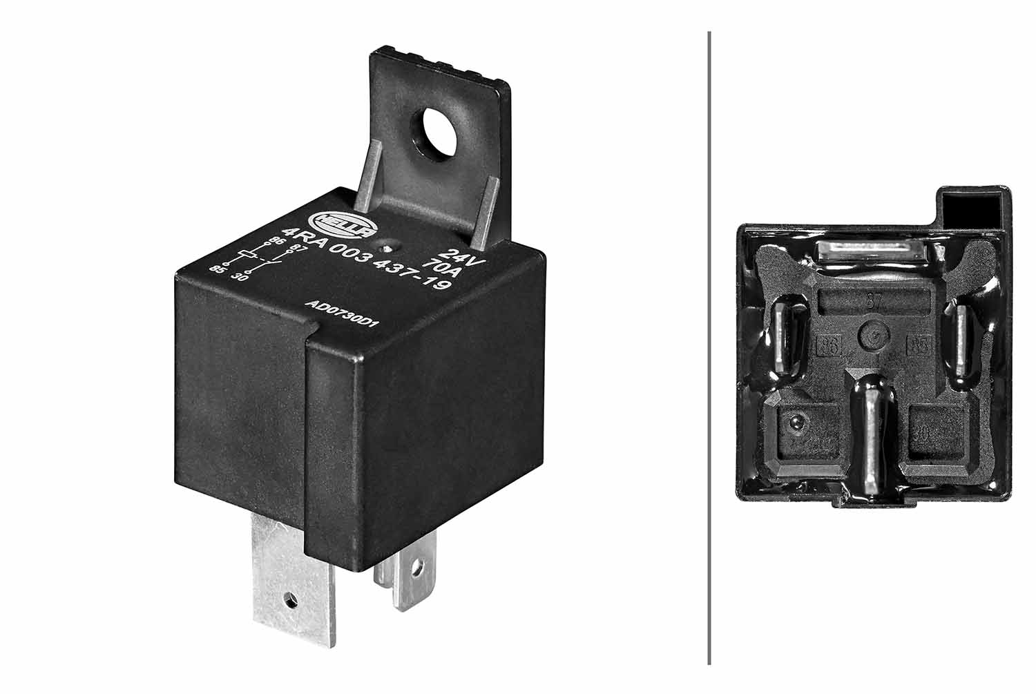 Ρελέ 12V HELLA 4RA003437181