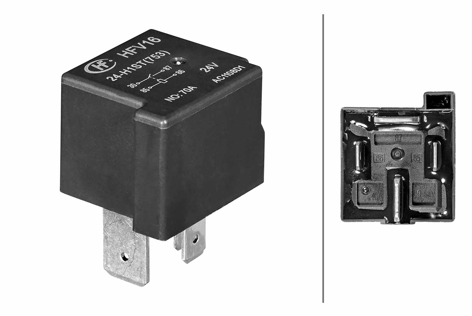 Ρελέ 24V HELLA 4RA003437221