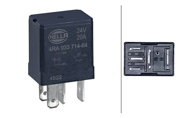 Ρελέ 24V HELLA 4RA933714641
