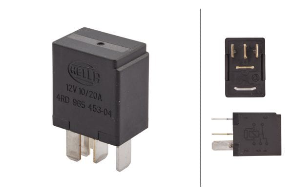 Ρελέ 12V W2 C1 HELLA 4RD965453041