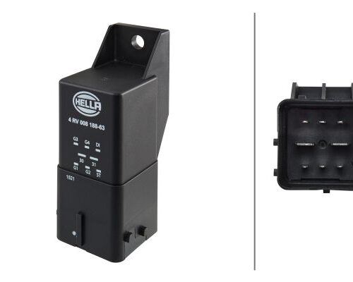 Ρελέ Προθέρμανσης 12V Αριθμός Pin: 8 HELLA 4RV008188631