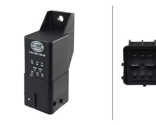 Ρελέ Προθέρμανσης 12V Αριθμός Pin: 8 HELLA 4RV008188641