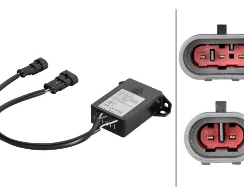 Μονάδα ελέγχου Φώτων 12V 24V Αριθμός Pin: 2 AMP HELLA 5DS010668701