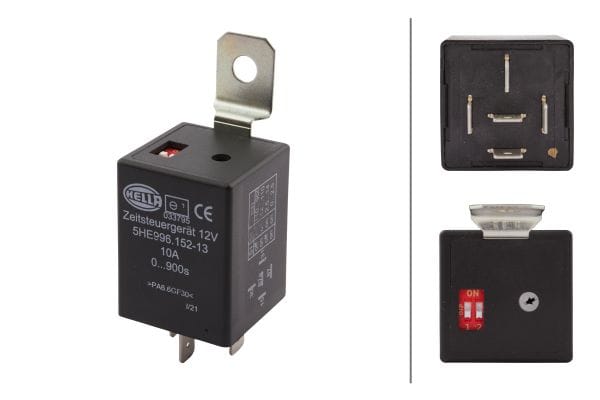 Time Ρελέ 12V Αριθμός Pin: 5 HELLA 5HE996152131