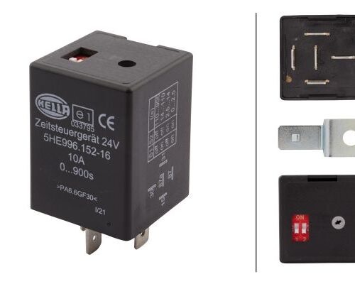 Time Ρελέ 24V Αριθμός Pin: 5 HELLA 5HE996152161