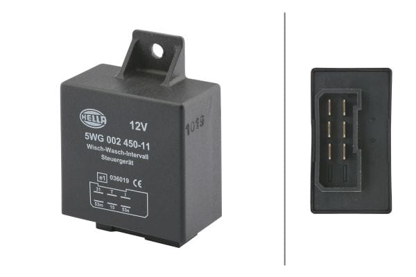Ρελέ Καθαριστήρων 12V Αριθμός Pin: HELLA 5WG002450111
