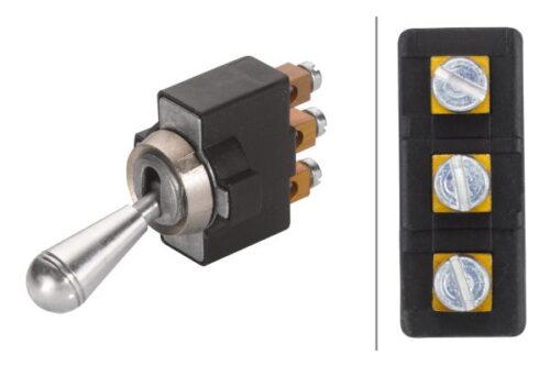 Διακόπτης S28 Flip Control Αριθμός Pin: 3 Screw Contact HELLA 6FG002312001