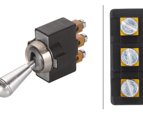Διακόπτης S28 Flip Control Αριθμός Pin: 3 Screw Contact HELLA 6FG002312001