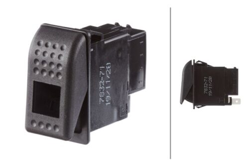 Διακόπτης Φάρου 12V 24V I 0 Αριθμός Pin: 7 HELLA 6HH007832711