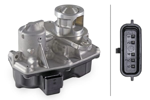 Βαλβίδα EGR Nissan Qashqai II (J11J11_) HELLA 6NU014864431