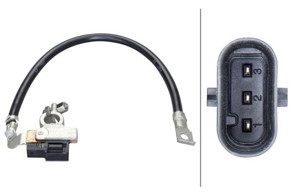 Αισθητήρας, διαχείρισης μπαταρίας 12V Bolted BMW 1 Convertible (E88) HELLA 6PK010562931