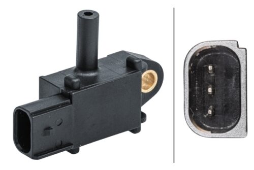 Αισθητήρας, Πίεσης καυσαερίων FORD FIESTA VI (CB1CCN) HELLA 6PP009409541