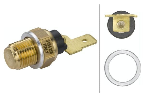 Αισθητήραςoil temperature 12V VW Golf IV (1J1) HELLA 6PT009107691
