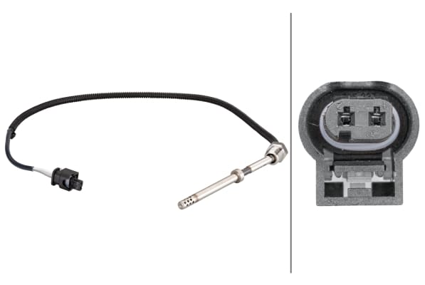Αισθητήρας, θερμοκρασίας καυσαερίων Mercedes Benz Sprinter 3,5 T Box (906) HELLA 6PT010376121