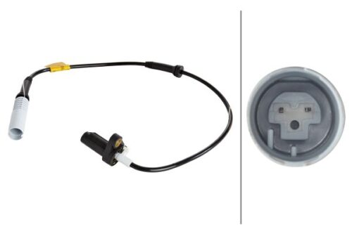 Αισθητήρας, στροφών τροχού 12V Μπροστινό Άξονα BMW 5 (E39) HELLA 6PU009106041