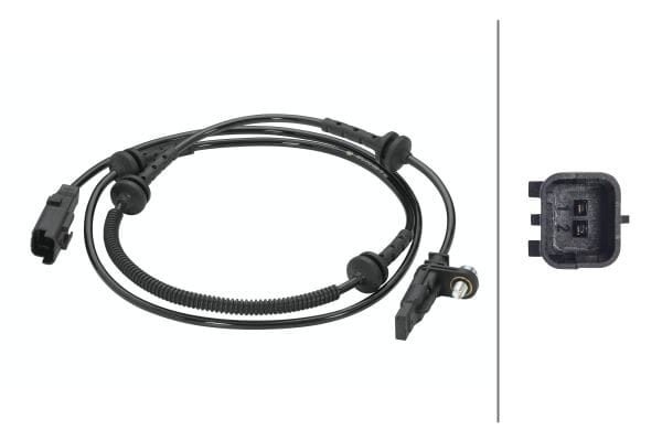 Αισθητήρας, στροφών τροχού 12V Peugeot 407 (6D_) HELLA 6PU010039781