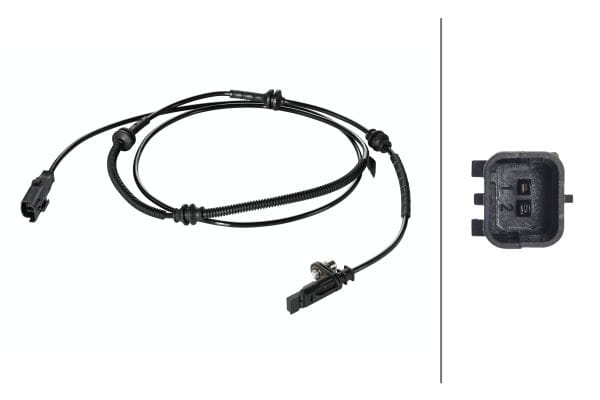 Αισθητήρας, στροφών τροχού 12V Peugeot 407 (6D_) HELLA 6PU010039791