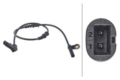 Αισθητήρας, wheel speed - 12V Front Axle Mercedes-Benz C-Class (W203) HELLA 6PU012039711