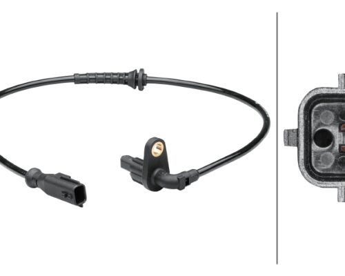 Αισθητήρας, wheel speed - 2-pin connector Rear Axle Dacia Duster (HS_) HELLA 6PU012679121