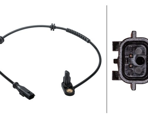 Αισθητήρας, wheel speed - 2-pin connector Rear Axle Renault Clio III (BR0/1, CR0/1) HELLA 6PU012679171