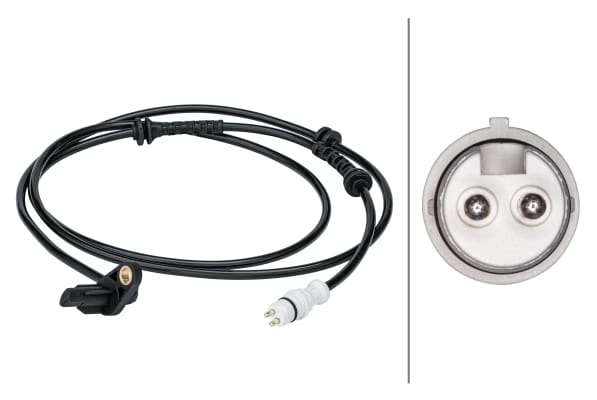 Αισθητήρας, wheel speed - 2-pin connector Rear Axle Renault Clio II (BB_, CB_) HELLA 6PU012679251