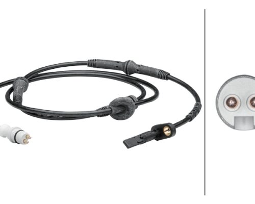 Αισθητήρας, wheel speed - 2-pin connector Rear Axle Fiat Punto (188_) HELLA 6PU012679261