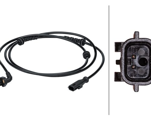 Αισθητήρας, wheel speed - 2-pin connector Rear Axle Renault Twingo II (CN0_) HELLA 6PU012679281