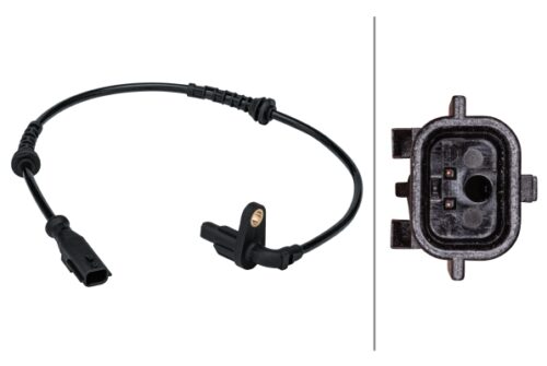 Αισθητήρας, wheel speed - 2-pin connector Rear Axle Dacia Logan (LS_) HELLA 6PU012679331