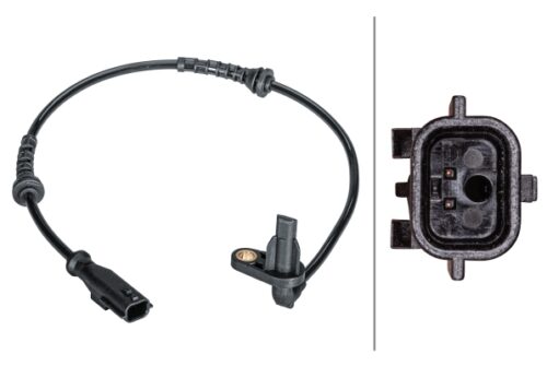 Αισθητήρας, wheel speed - 2-pin connector Rear Axle Dacia Logan (LS_) HELLA 6PU012679341