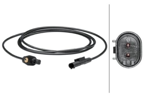 Αισθητήρας, wheel speed - 2-pin connector Rear Axle Mercedes-Benz Sprinter 3,5-T Box (906) HELLA 6PU012679401