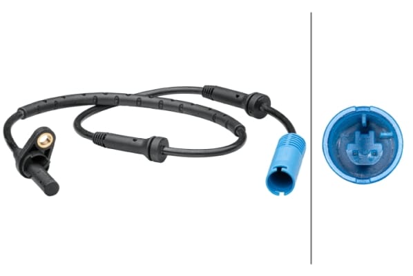 Αισθητήρας, wheel speed - 2-pin connector BMW X1 (E84) HELLA 6PU012679441
