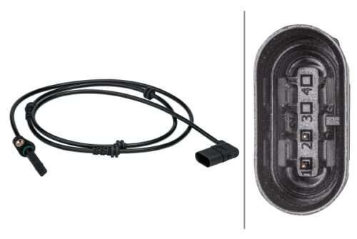 Αισθητήρας, wheel speed - 4-pin connector Front Axle Mercedes-Benz C-Class T-Model (S205) HELLA 6PU012679451