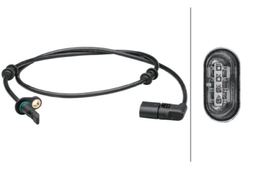 Αισθητήρας, wheel speed - 2-pin connector Mercedes-Benz C-Class (W205) HELLA 6PU012679471