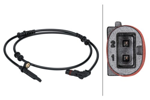 Αισθητήρας, wheel speed - 2-pin connector Mercedes-Benz M-Class (W166) HELLA 6PU012679481