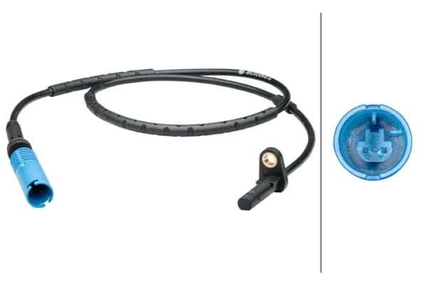 Αισθητήρας, wheel speed - 2-pin connector BMW X1 (E84) HELLA 6PU012679531