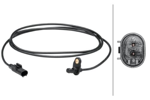 Αισθητήρας, wheel speed - 2-pin connector Rear Axle Mercedes-Benz Sprinter 3,5-T Ch. (906) HELLA 6PU012679591