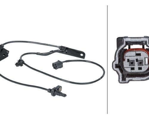 Αισθητήρας, wheel speed - 12V 2-pin connector TOYOTA RAV 4 III (_A3_) HELLA 6PU012679771